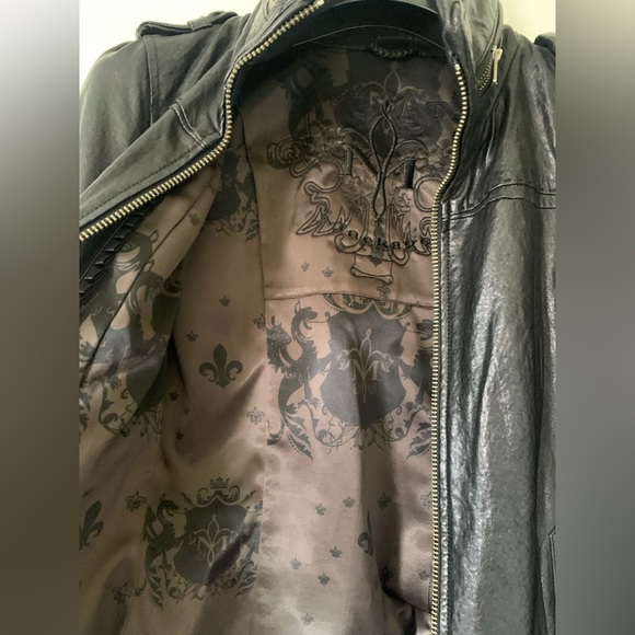 MACKAGE Leather Jacket Size XXS - Picture 3 of 9